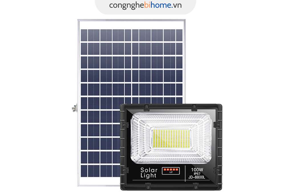 Đèn năng lượng mặt trời 100W JD-8800L