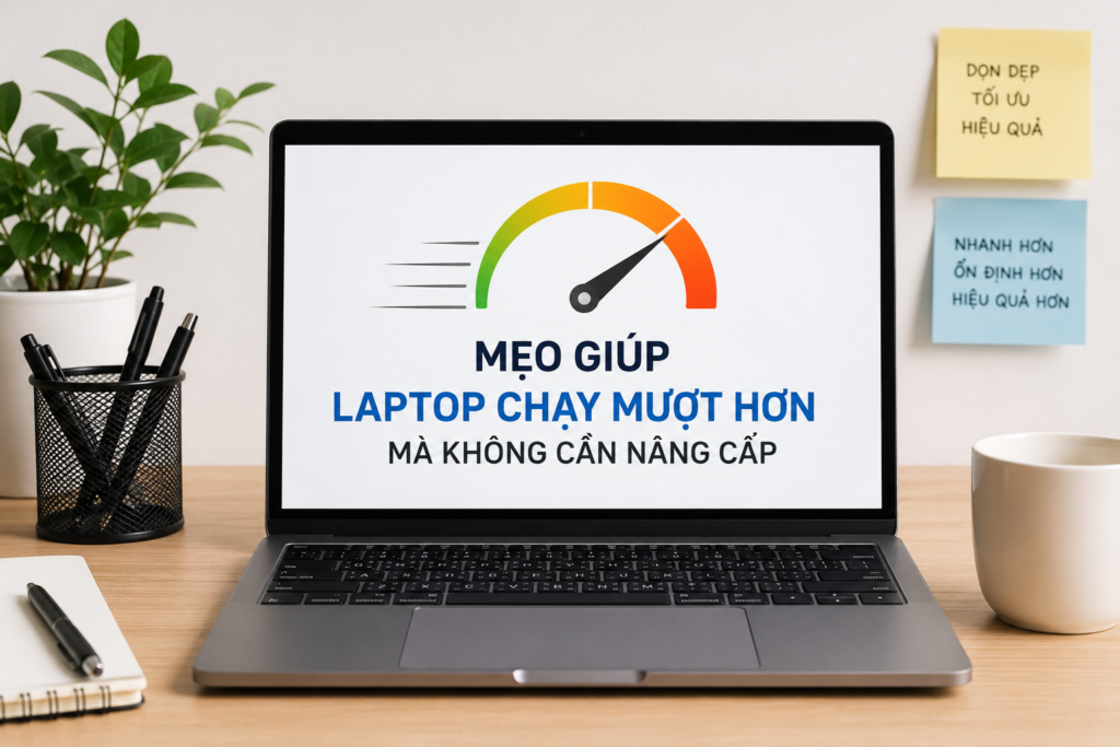 Mẹo Giúp Laptop Chạy Mượt Hơn Mà Không Cần Nâng Cấp
